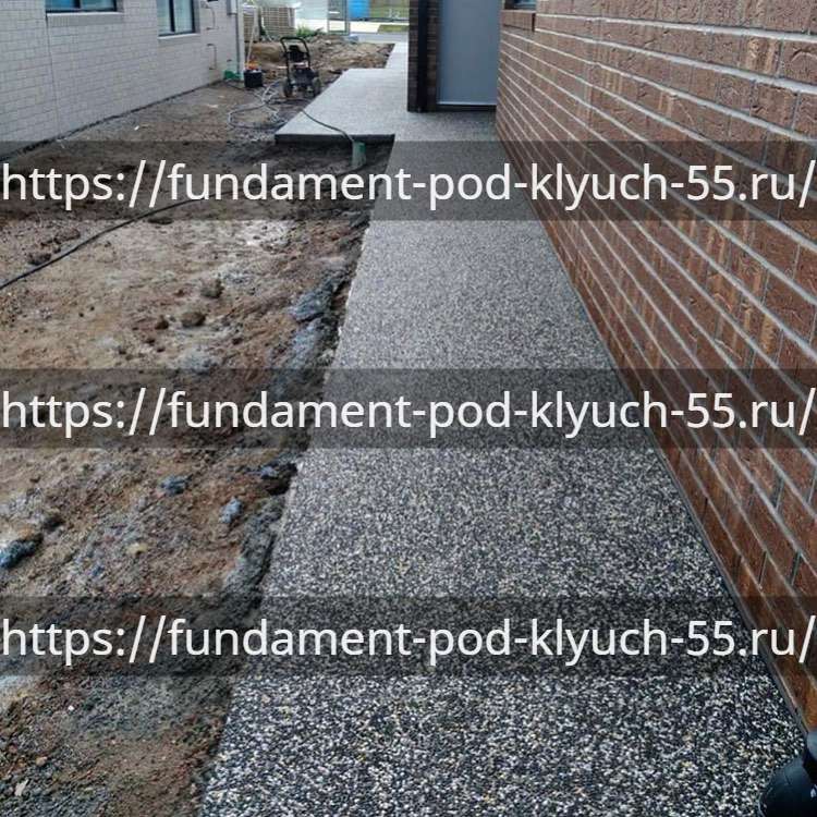 Отмостка фундамента