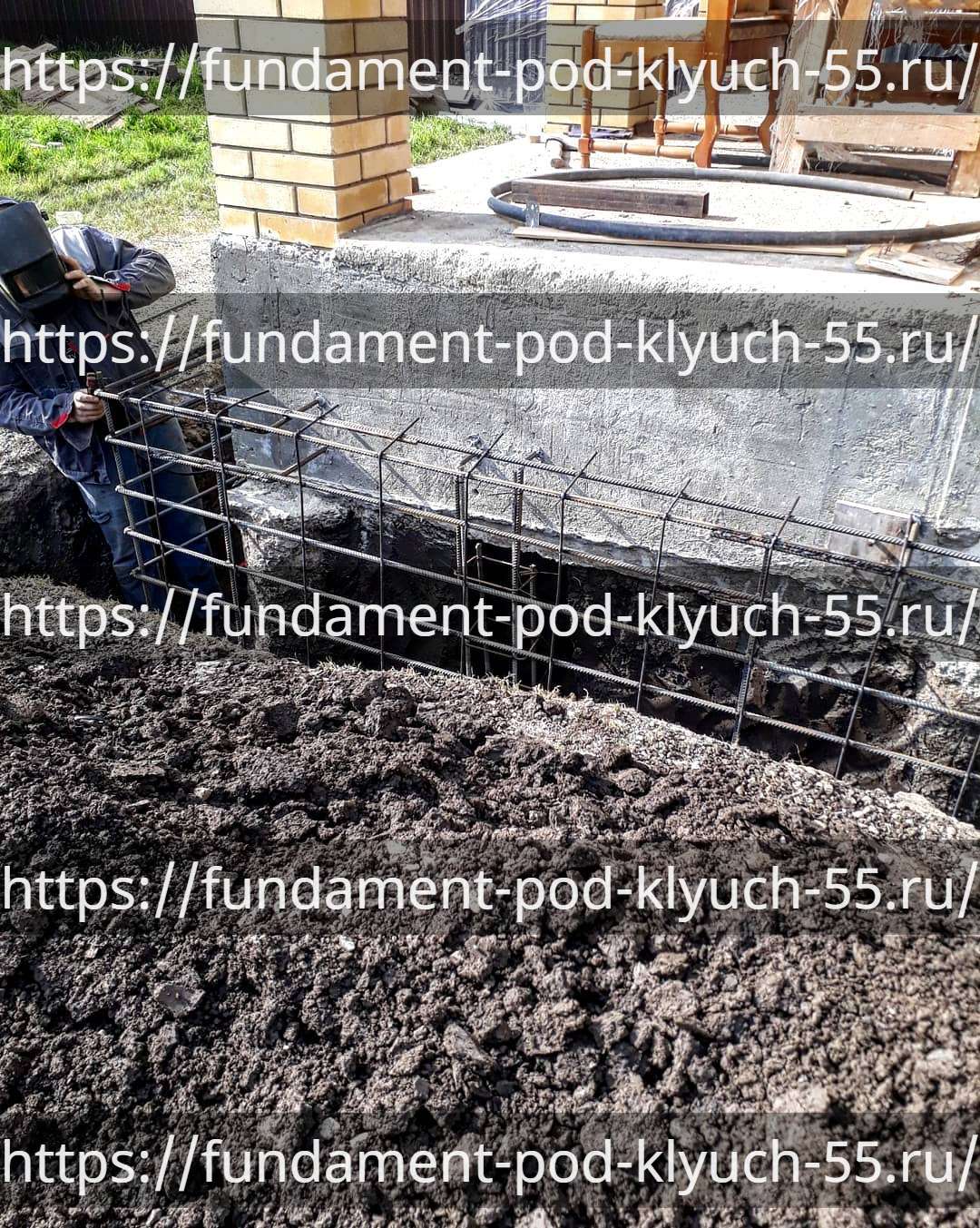 Усиление фундамента